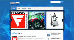 Desktop Screenshot of pecnik.hr