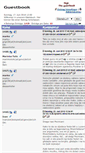 Mobile Screenshot of guestbook.pecnik.ch